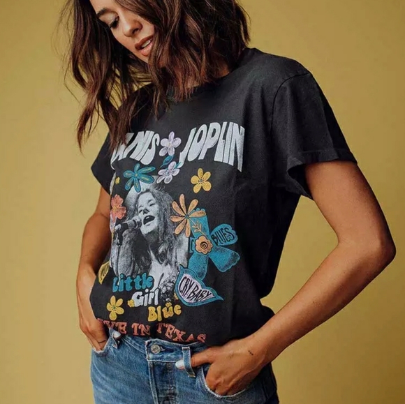 Janis Joplin Graphic Band Tee - Picture 2 of 3